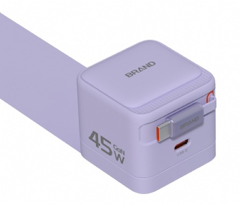 伸缩式数据线充电器 45w